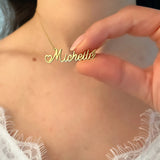 Personalized Heart Name Necklace Women Girl Wedding Jewelry