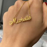 Personalized Heart Name Necklace Women Girl Wedding Jewelry