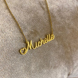 Personalized Heart Name Necklace Women Girl Wedding Jewelry