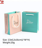 Romantic Pink Gift Boxes Jewelry Storage Cases Hand Bags Artificial Rose