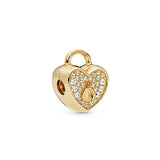 Romantic Rose Zircon Key Necklace Charm Jewelry