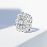 Romantic Silver Plate Zircon Pendant Necklace for Women