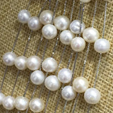 Romantic Starry Freshwater Pearl Bracelet 7mm