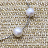 Romantic Starry Freshwater Pearl Bracelet 7mm