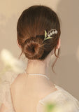 Romantic Lily of the Valley Hair Clips for Women