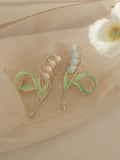 Romantic Lily of the Valley Hair Clips for Women