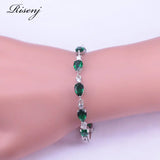 Romantic Pear Silver Jewelry Bracelet for Women