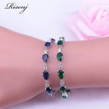 Romantic Pear Silver Jewelry Bracelet for Women