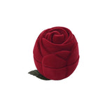 Romantic Ring Box Engagement Wedding Velvet Rose Earrings Jewelry Gift