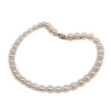 Pink Purple Pearl Necklace 10mm Diameter for Wedding