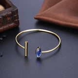 Romantic Women Crystals from Austria Bracelet 925 Sterling Silver Bangle