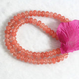 Cherry Crystal Watermelon Stone 5*8mm Abacus Loose Beads Jewelry Making B174