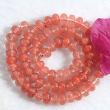 Cherry Crystal Watermelon Stone 5*8mm Abacus Loose Beads Jewelry Making B174