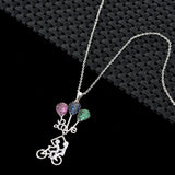 Romantic Love Zircon Pendant for Girls/Women D-010