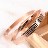 Romantic Party Couple Bracelet Titanium Steel Men Women Accessories