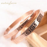 Romantic Party Couple Bracelet Titanium Steel Men Women Accessories