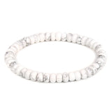 Rondelle Beads Bracelets Natural Stone Wheel Shape Beads Jewelry