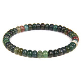 Rondelle Beads Bracelets Natural Stone Wheel Shape Beads Jewelry