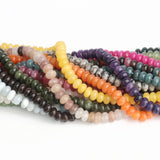 Natural Stone Aventurine Tourmaline Jade Beads for Jewelry Making