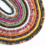 Natural Stone Aventurine Tourmaline Jade Beads for Jewelry Making