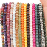 Natural Stone Aventurine Tourmaline Jade Beads for Jewelry Making