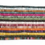 Natural Stone Aventurine Tourmaline Jade Beads for Jewelry Making