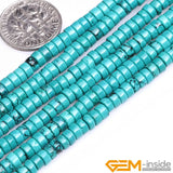 Turquoise Rondelle Spacer Beads Natural Stone DIY Jewelry Making Wholesale