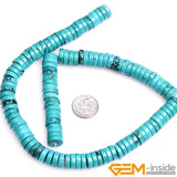 Turquoise Rondelle Spacer Beads Natural Stone DIY Jewelry Making Wholesale