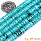 Turquoise Rondelle Spacer Beads Natural Stone DIY Jewelry Making Wholesale