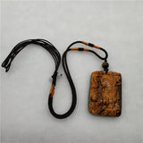 Natural Tiger Eye Tiger Necklace Pendant Lucky Jewelry