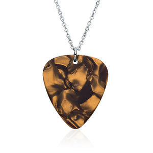 Eddie Munson Guitar Pick Pendants Necklace Geometric Stranger Things Choker