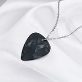 Eddie Munson Guitar Pick Pendants Necklace Geometric Stranger Things Choker