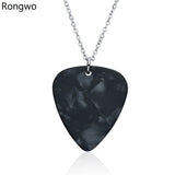 Eddie Munson Guitar Pick Pendants Necklace Geometric Stranger Things Choker