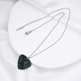 Eddie Munson Guitar Pick Pendants Necklace Geometric Stranger Things Choker