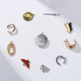Strange Womon 10pcs Charm for Jewelry Enamel Pendant for DIY
