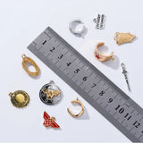 Strange Womon 10pcs Charm for Jewelry Enamel Pendant for DIY