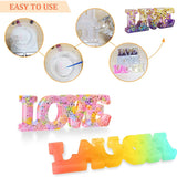 Live/Love/Laugh Character Resin Mold for DIY Crafts