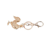 Rooster Rhinestone Keychain Handbag Charm Key Chain