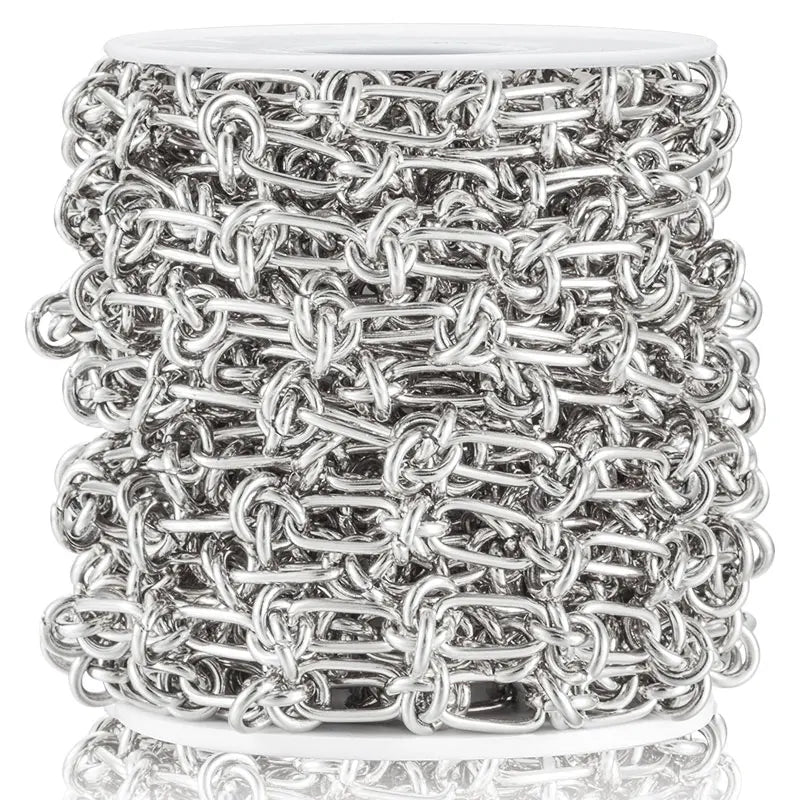 6mm SS Rope Chain Bracelet 1M Length