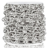 6mm SS Rope Chain Bracelet 1M Length