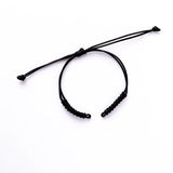 Adjustable Red/Black Rope Bracelet DIY jewelry Make Chain Wholesal 40pcs