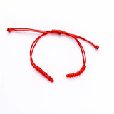 Adjustable Red/Black Rope Bracelet DIY jewelry Make Chain Wholesal 40pcs