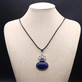 Rope Chain Agate Shell Amethyst Necklace Reiki Heal Jewelry