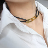 Rope Choker Necklace Collar Statement Thin Chain Necklace