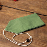 Small Linen Gift Bags for Jewelry Bracelet Ring Storage 2pcs/lot