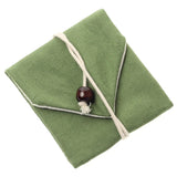 Small Linen Gift Bags for Jewelry Bracelet Ring Storage 2pcs/lot