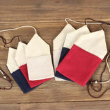 Small Linen Gift Bags for Jewelry Bracelet Ring Storage 2pcs/lot