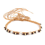 Woven Shell Beads Belt Decorative Beach Wind Waist Chain Pendant