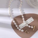 Ropuhov 925 Silver Pearl Necklace Elegant Lady Gift Jewelry