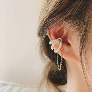 Vintage Stainless Steel Clip-on Earrings